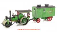 76APR004 Oxford Diecast Fred Dibnah Aveling & Porter Road Roller & L.Wagon